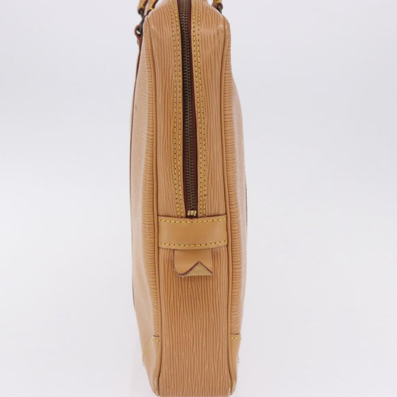 LOUIS VUITTON Epi Porte Documents Voyage Business Bag Beige M54476 Auth 202607