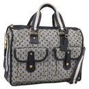 LOUIS VUITTON Monogram Mini Sac Mary Kate 48h Hand Bag Blue M42341 Auth 202608V-1