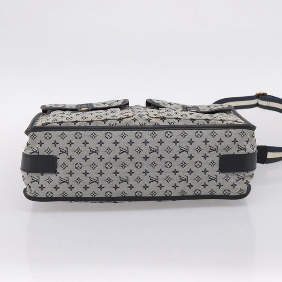 LOUIS VUITTON Monogram Mini Sac Mary Kate 48h Hand Bag Blue M42341 Auth 202608V