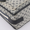 LOUIS VUITTON Monogram Mini Sac Mary Kate 48h Hand Bag Blue M42341 Auth 202608V-16