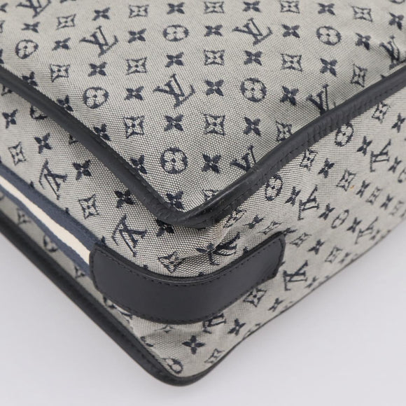 LOUIS VUITTON Monogram Mini Sac Mary Kate 48h Hand Bag Blue M42341 Auth 202608V