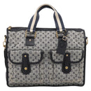 LOUIS VUITTON Monogram Mini Sac Mary Kate 48h Hand Bag Blue M42341 Auth 202608V-13