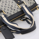 LOUIS VUITTON Monogram Mini Sac Mary Kate 48h Hand Bag Blue M42341 Auth 202608V-7