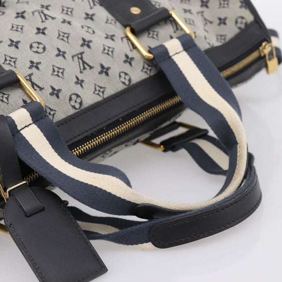LOUIS VUITTON Monogram Mini Sac Mary Kate 48h Hand Bag Blue M42341 Auth 202608V