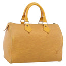 LOUIS VUITTON Epi Speedy 25 Hand Bag Tassili Yellow M43019 LV Auth 202610-1