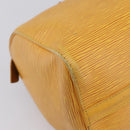 LOUIS VUITTON Epi Speedy 25 Hand Bag Tassili Yellow M43019 LV Auth 202610-11