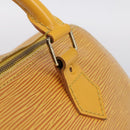 LOUIS VUITTON Epi Speedy 25 Hand Bag Tassili Yellow M43019 LV Auth 202610-15