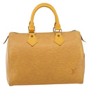 LOUIS VUITTON Epi Speedy 25 Hand Bag Tassili Yellow M43019 LV Auth 202610-2