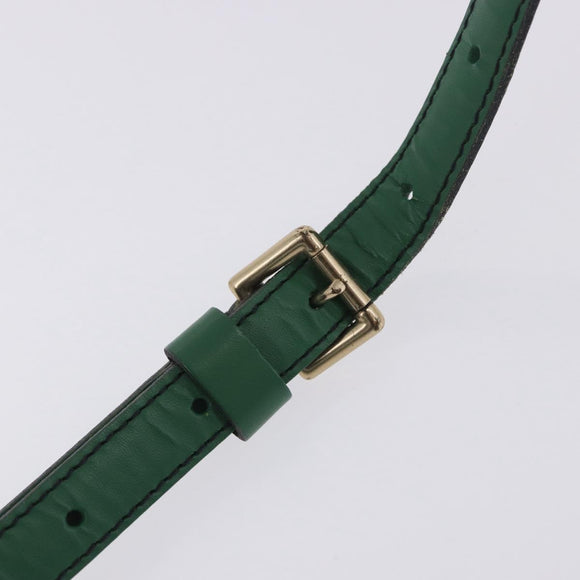 LOUIS VUITTON Epi Jeune Fille MM Shoulder Bag Green M52154 LV Auth 202611