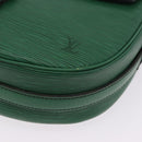 LOUIS VUITTON Epi Jeune Fille MM Shoulder Bag Green M52154 LV Auth 202611-18