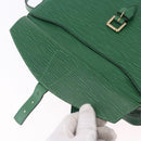 LOUIS VUITTON Epi Jeune Fille MM Shoulder Bag Green M52154 LV Auth 202611-30