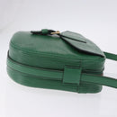 LOUIS VUITTON Epi Jeune Fille MM Shoulder Bag Green M52154 LV Auth 202611-4