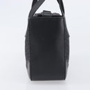 CELINE C Macadam Hand Bag Canvas Black Silver Auth 202613A-4