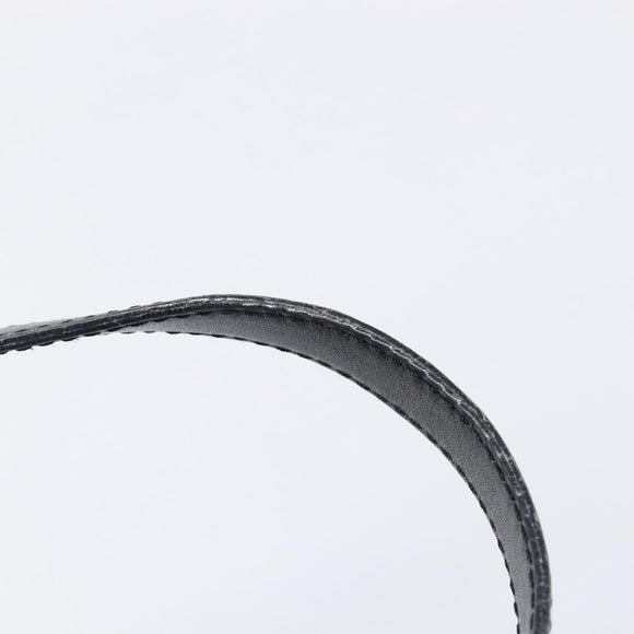 CELINE C Macadam Hand Bag Canvas Black Silver Auth 202613A