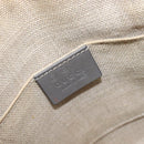 GUCCI Micro GuccissimaGG Hand Bag Leather Outlet 2way Gray 449654 Auth 202614V-23