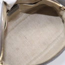 GUCCI Micro GuccissimaGG Hand Bag Leather Outlet 2way Gray 449654 Auth 202614V-11