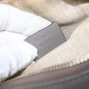 GUCCI Micro GuccissimaGG Hand Bag Leather Outlet 2way Gray 449654 Auth 202614V-12