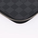 LOUIS VUITTON Damier Grafitte Organizer Atoll Travel Case N48255 LV Auth 202615A-17
