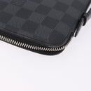 LOUIS VUITTON Damier Grafitte Organizer Atoll Travel Case N48255 LV Auth 202615A-18