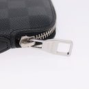 LOUIS VUITTON Damier Grafitte Organizer Atoll Travel Case N48255 LV Auth 202615A-8