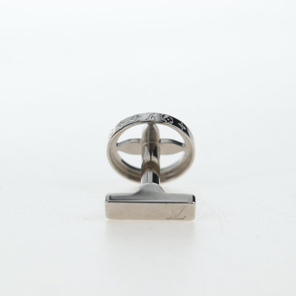 LOUIS VUITTON Damier Graphite Cufflinks LV Catch Cuffs M80188 LV Auth 202616V