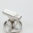 LOUIS VUITTON Damier Graphite Cufflinks LV Catch Cuffs M80188 LV Auth 202616V-28