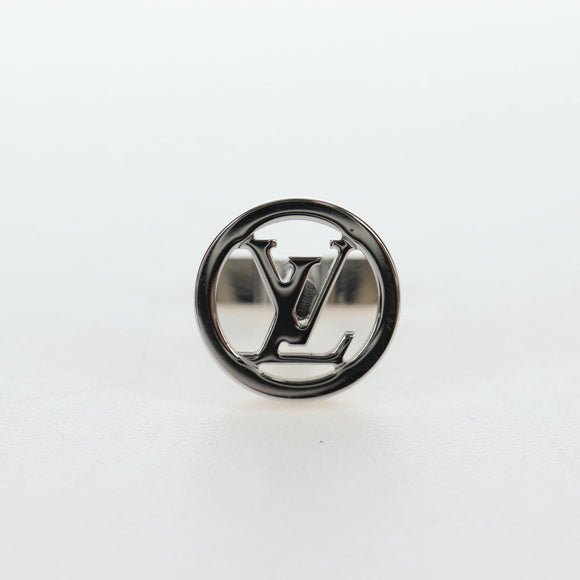 LOUIS VUITTON Damier Graphite Cufflinks LV Catch Cuffs M80188 LV Auth 202616V