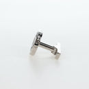 LOUIS VUITTON Damier Graphite Cufflinks LV Catch Cuffs M80188 LV Auth 202616V-31