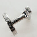 LOUIS VUITTON Damier Graphite Cufflinks LV Catch Cuffs M80188 LV Auth 202616V-35