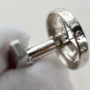 LOUIS VUITTON Damier Graphite Cufflinks LV Catch Cuffs M80188 LV Auth 202616V-11