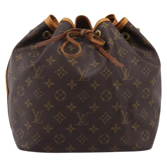 LOUIS VUITTON Monogram Petit Noe Shoulder Bag M42226 LV Auth 202618