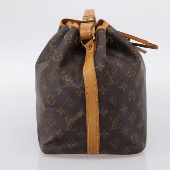 LOUIS VUITTON Monogram Petit Noe Shoulder Bag M42226 LV Auth 202618