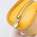 LOUIS VUITTON Epi Dauphine PM Pouch Yellow M48449 LV Auth 202620-17