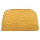 LOUIS VUITTON Epi Dauphine PM Pouch Yellow M48449 LV Auth 202620-2