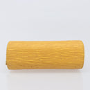 LOUIS VUITTON Epi Dauphine PM Pouch Yellow M48449 LV Auth 202620-6