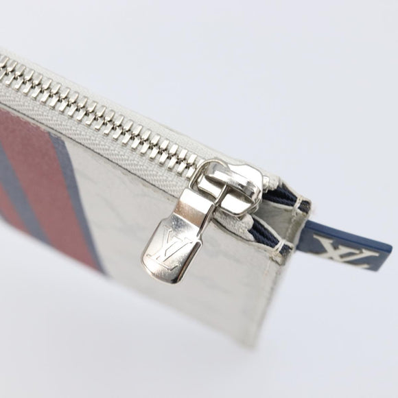 LOUIS VUITTON Monogram White Pochette Jules PM Bag White M61745 LV Auth 202622V