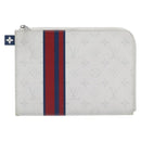 LOUIS VUITTON Monogram White Pochette Jules PM Bag White M61745 LV Auth 202622V-2