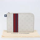 LOUIS VUITTON Monogram White Pochette Jules PM Bag White M61745 LV Auth 202622V-20