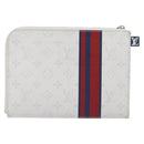 LOUIS VUITTON Monogram White Pochette Jules PM Bag White M61745 LV Auth 202622V-3