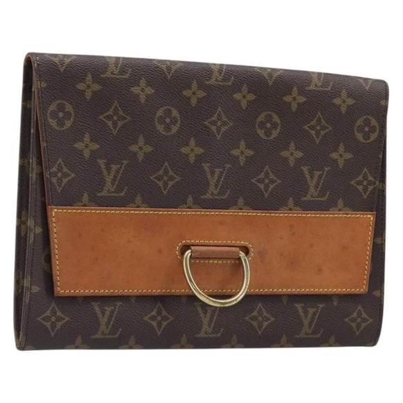 LOUIS VUITTON Monogram Pochette Jena Clutch Bag M51808 LV Auth 202623