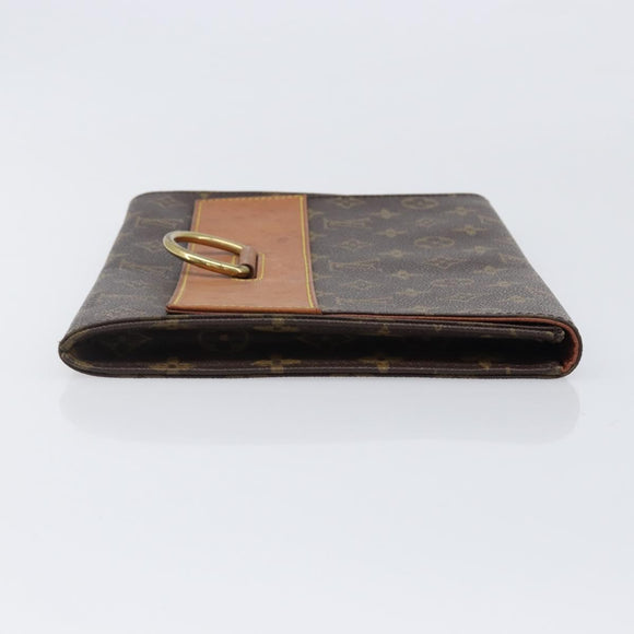 LOUIS VUITTON Monogram Pochette Jena Clutch Bag M51808 LV Auth 202623