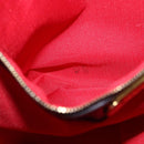 FENDI Mamma Baguette Shoulder Bag Harako leather Brown Gold Auth 202625SAM-35