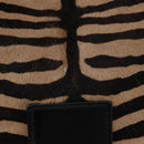FENDI Mamma Baguette Shoulder Bag Harako leather Brown Gold Auth 202625SAM-5
