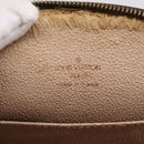 LOUIS VUITTON Monogram Trousse Demi Ronde Cosmetic Pouch M47520 LV Auth 202626-13