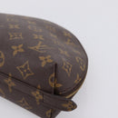 LOUIS VUITTON Monogram Trousse Demi Ronde Cosmetic Pouch M47520 LV Auth 202626-8