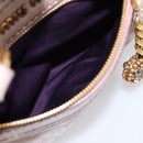 Miu Miu Vitellolux Hand Bag Leather 2way Pink Gold Tone Auth 202628V-27