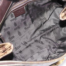 GUCCI GG Crystal Histeria Clutch Bag patent Beige Gold Tone 197015 Auth 202630-15
