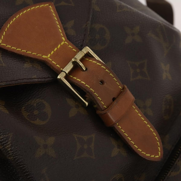 LOUIS VUITTON Monogram Montsouris GM Backpack M51135 LV Auth 202631