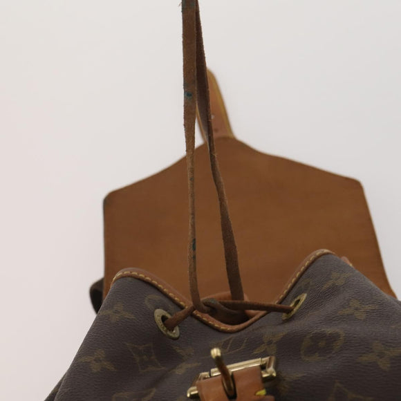 LOUIS VUITTON Monogram Montsouris GM Backpack M51135 LV Auth 202631