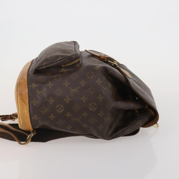 LOUIS VUITTON Monogram Montsouris GM Backpack M51135 LV Auth 202631